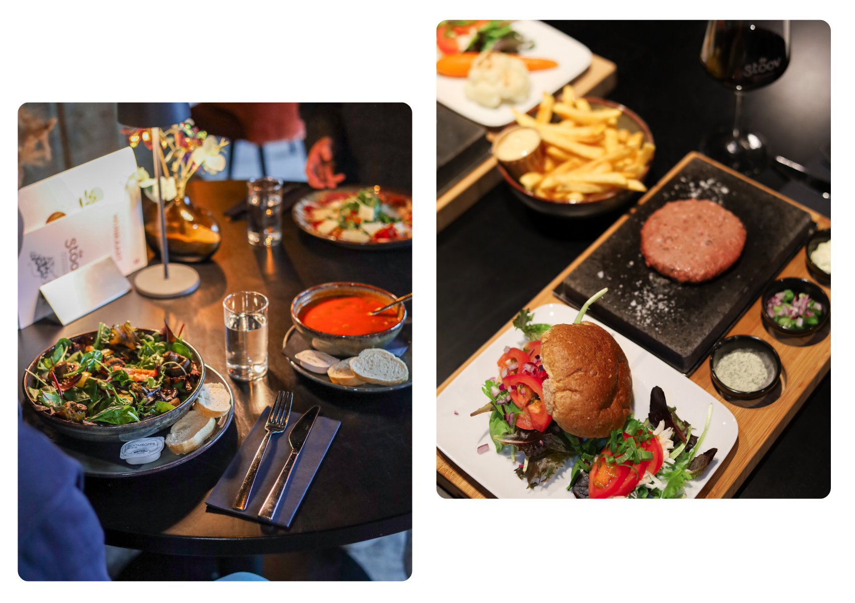 Zakelijke lunch en diner bij De Stoov